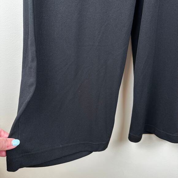 NEW Masai Trouser Pant Patricia Culotte Casual Loose Crepe Black Large Lagenlook - Picture 8 of 13